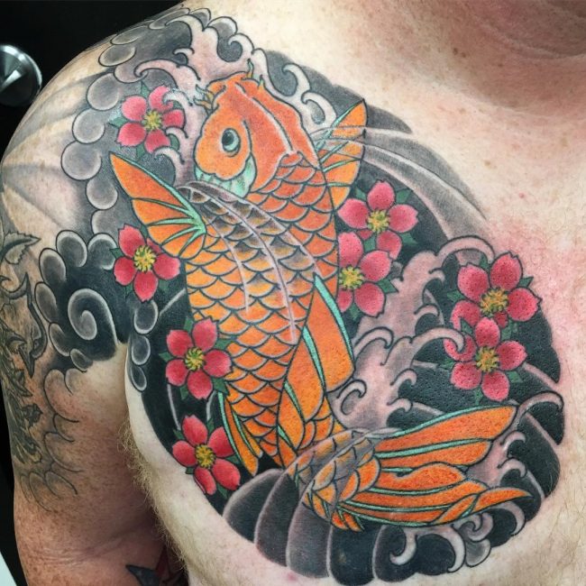 Detail Gambar Tatto Koi Nomer 10