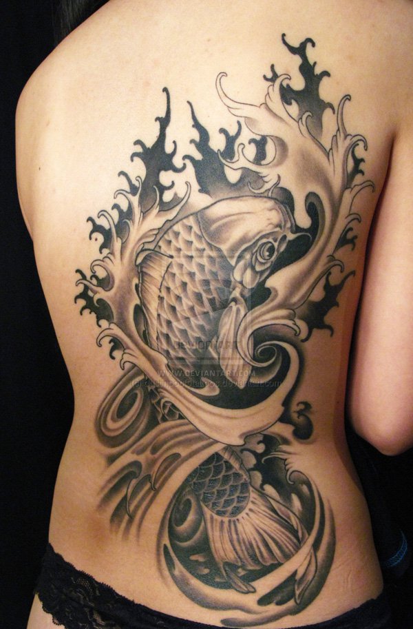 Detail Gambar Tatto Koi Nomer 36