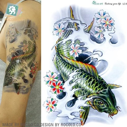 Detail Gambar Tatto Koi Nomer 40