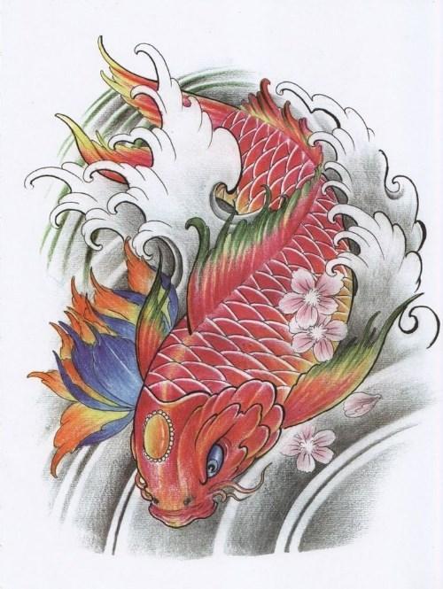 Detail Gambar Tatto Koi Nomer 43