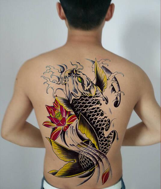 Detail Gambar Tatto Koi Nomer 44