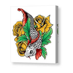 Detail Gambar Tatto Koi Nomer 50