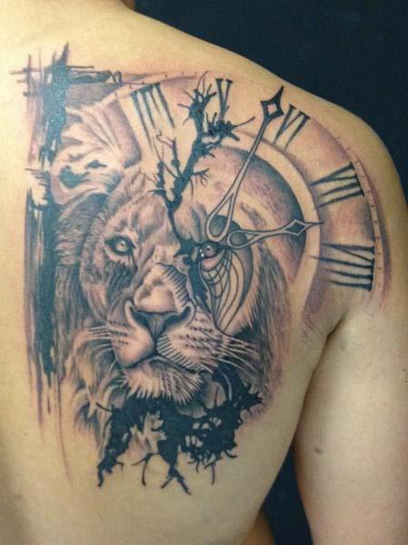 Detail Gambar Tatto Singa Nomer 13