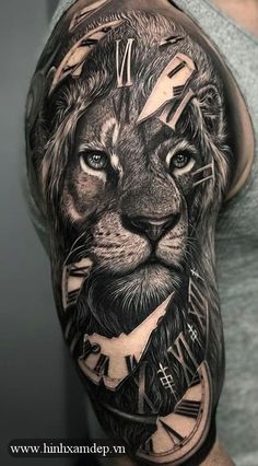 Detail Gambar Tatto Singa Nomer 25