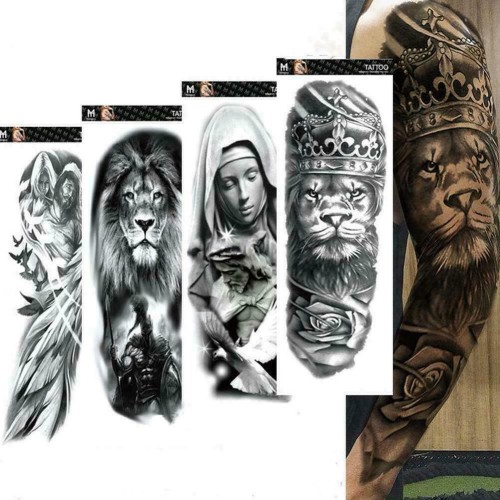 Detail Gambar Tatto Singa Nomer 48