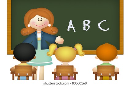 Detail Gambar Teacher Animasi Nomer 38