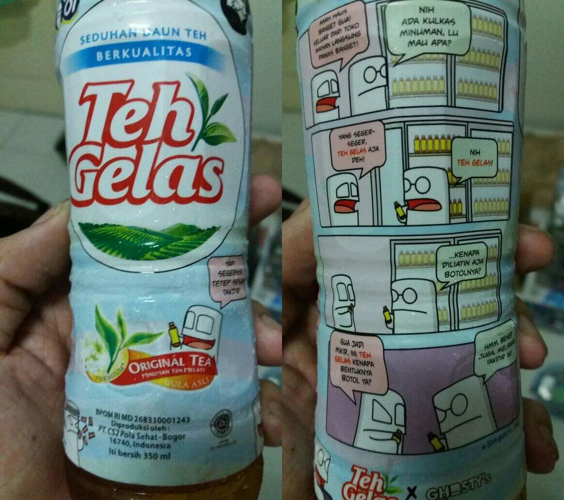 Detail Gambar Teh Gelas Botol Nomer 55