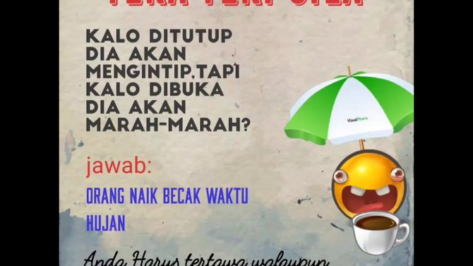 Detail Gambar Teka Teki Lucu Terbaru Nomer 10