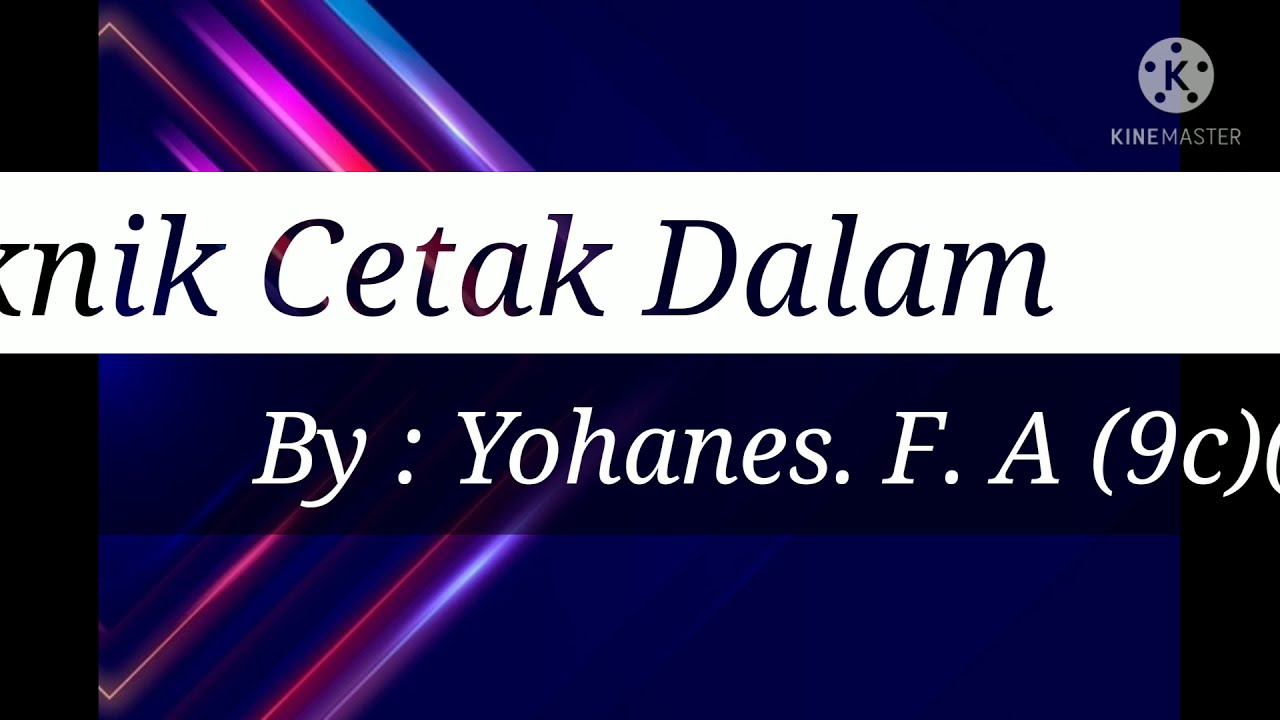 Detail Gambar Teknik Cetak Dalam Nomer 24