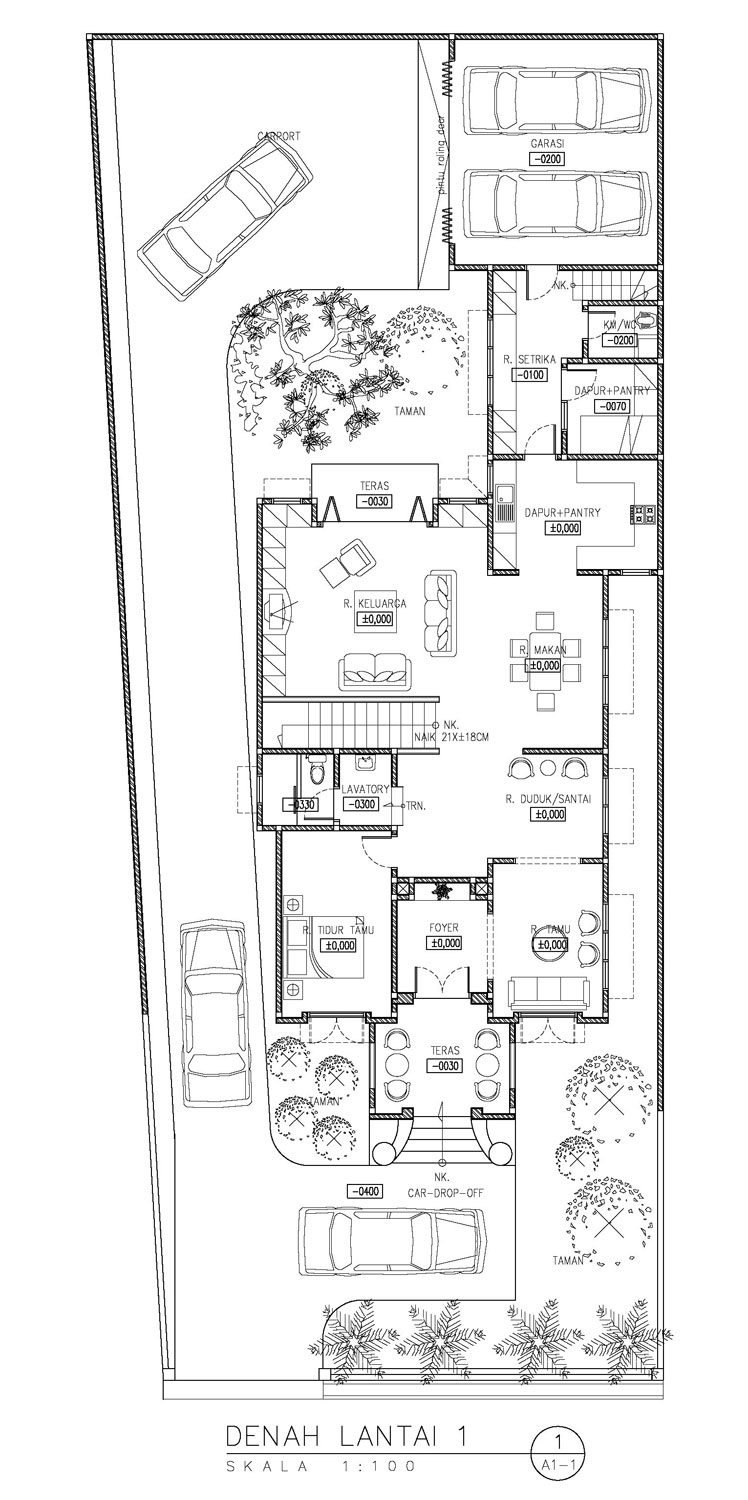 Detail Gambar Teknik Denah Rumah Nomer 20