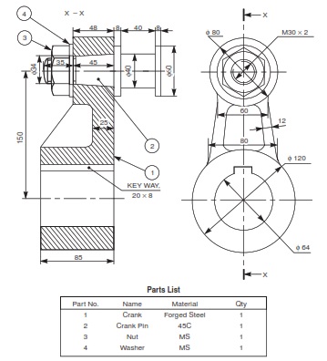 Detail Gambar Teknik Detail Nomer 6