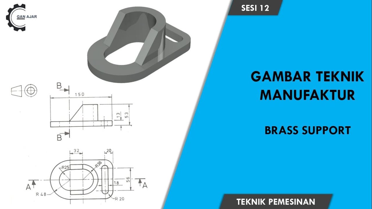 Detail Gambar Teknik Manufaktur Nomer 15