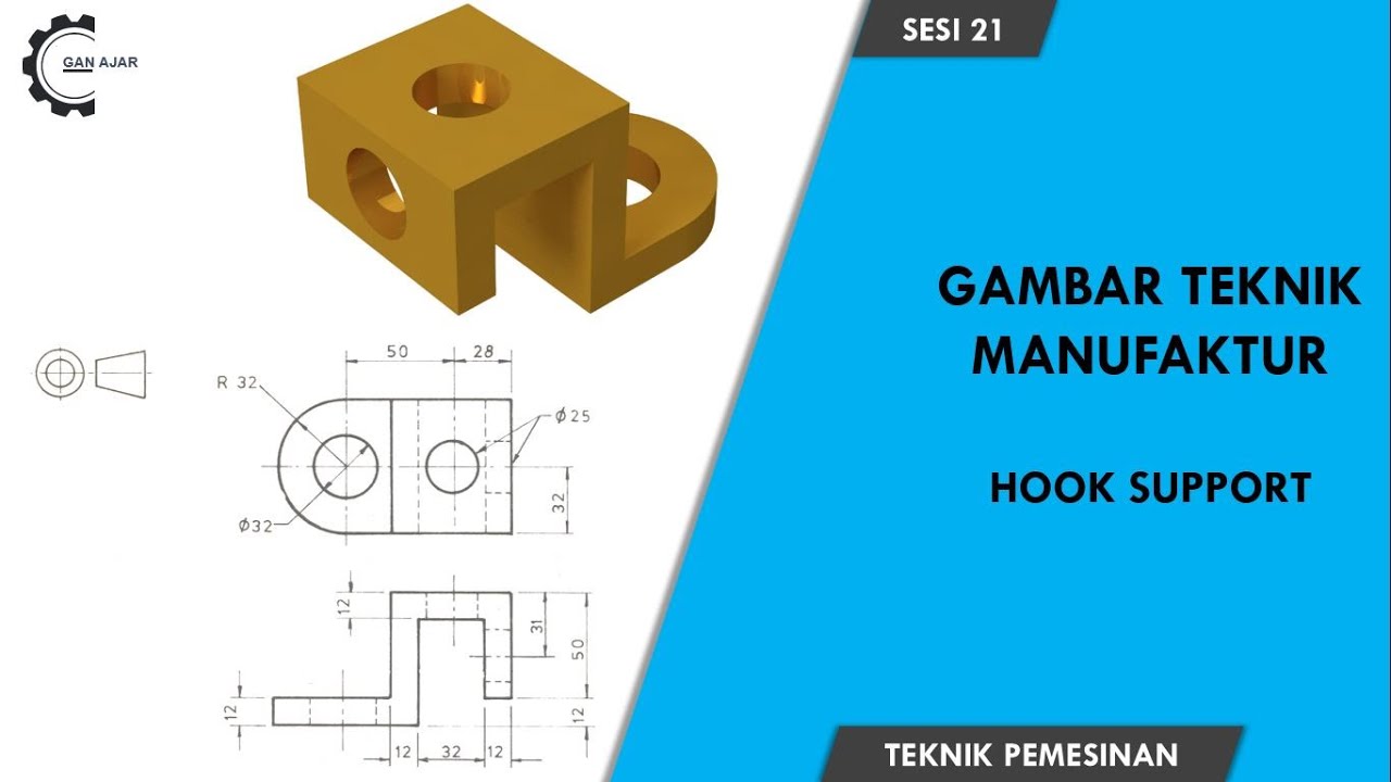 Detail Gambar Teknik Manufaktur Nomer 31