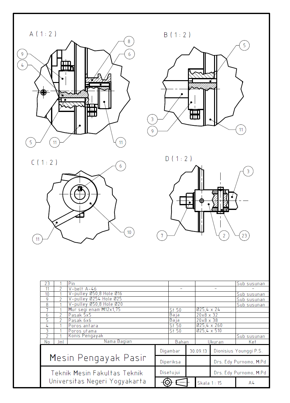 Detail Gambar Teknik Manufaktur Nomer 5