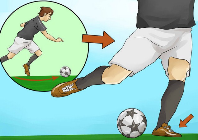 Detail Gambar Teknik Menendang Bola Nomer 16