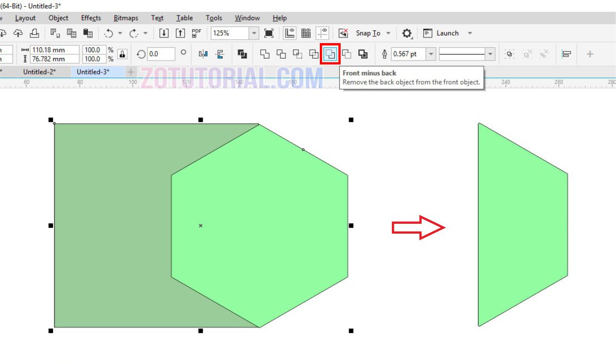 Detail Gambar Teknik Menggunakan Coreldraw Nomer 40