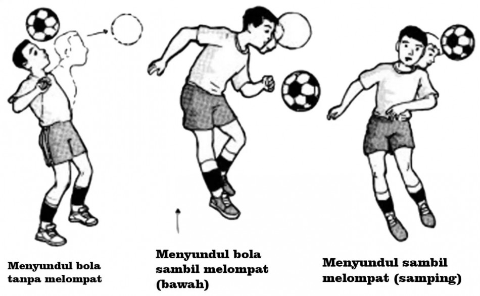 Detail Gambar Teknik Menyundul Bola Nomer 7