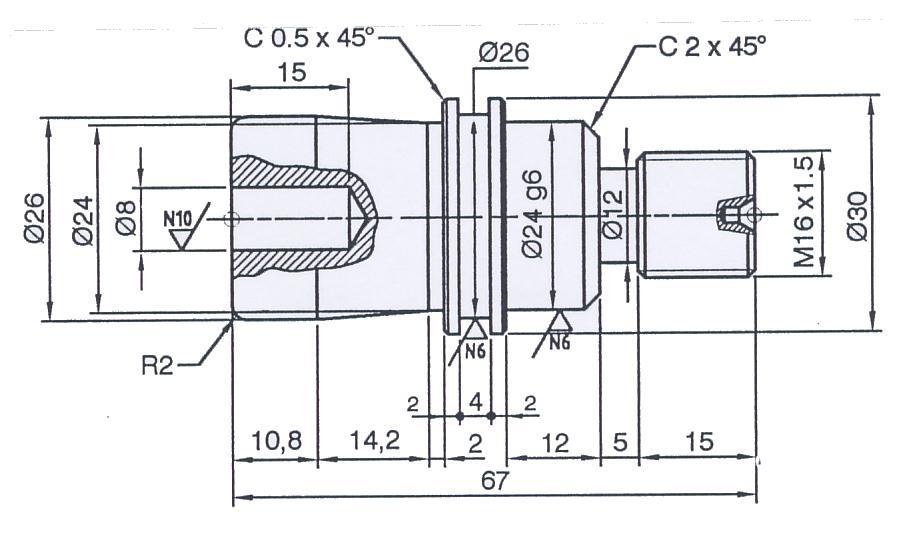 Detail Gambar Teknik Mesin Bubut Nomer 25