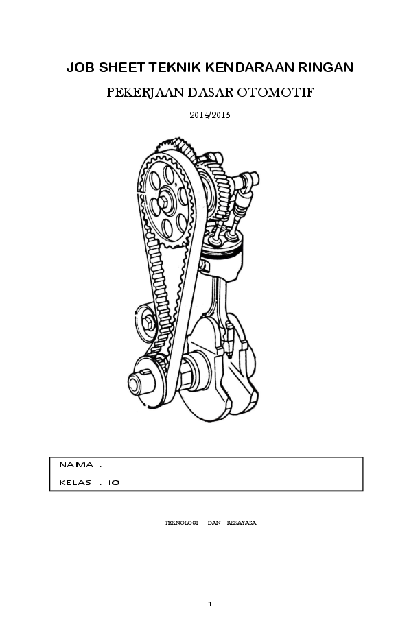 Detail Gambar Teknik Otomotif Kelas 10 Nomer 15