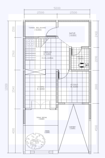 Detail Gambar Teknik Sipil Rumah 7x10 Nomer 12