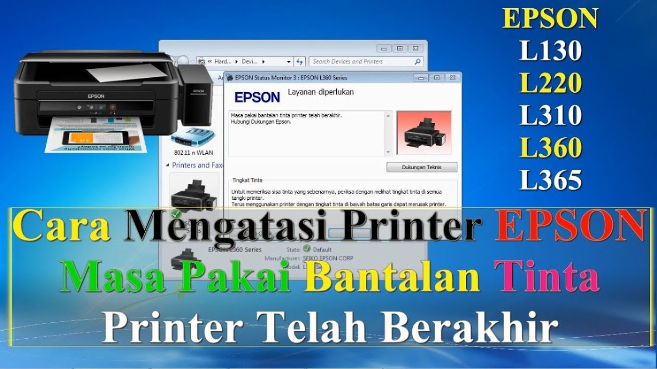 Detail Gambar Teknis Printer Epson T60 Nomer 5