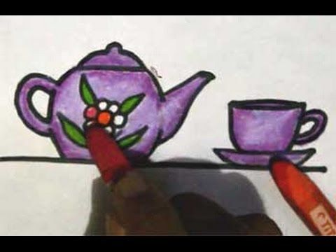 Detail Gambar Teko Dan Cangkir 3d Nomer 2
