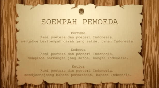 Detail Gambar Teks Asli Sumpah Pemuda Nomer 27