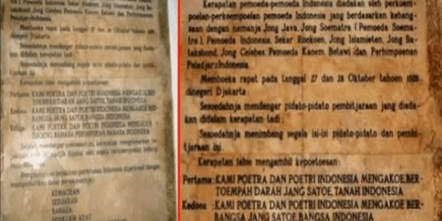 Detail Gambar Teks Asli Sumpah Pemuda Nomer 31