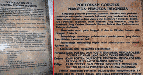 Detail Gambar Teks Asli Sumpah Pemuda Nomer 42