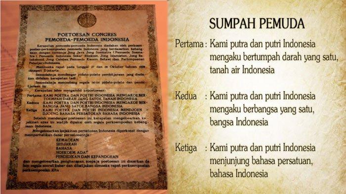 Detail Gambar Teks Asli Sumpah Pemuda Nomer 6