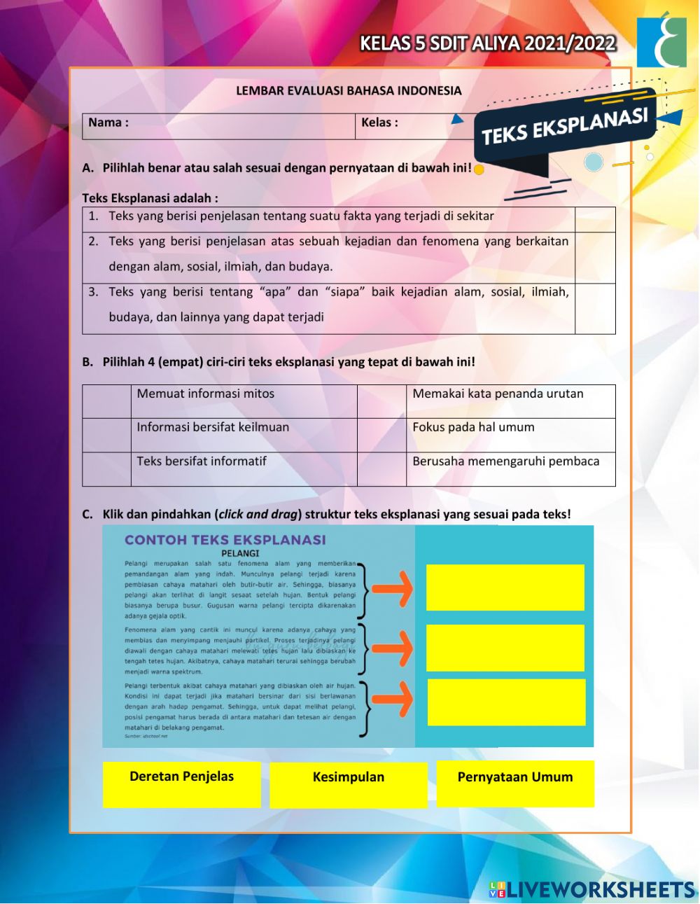 Detail Gambar Teks Eksplanasi Nomer 18