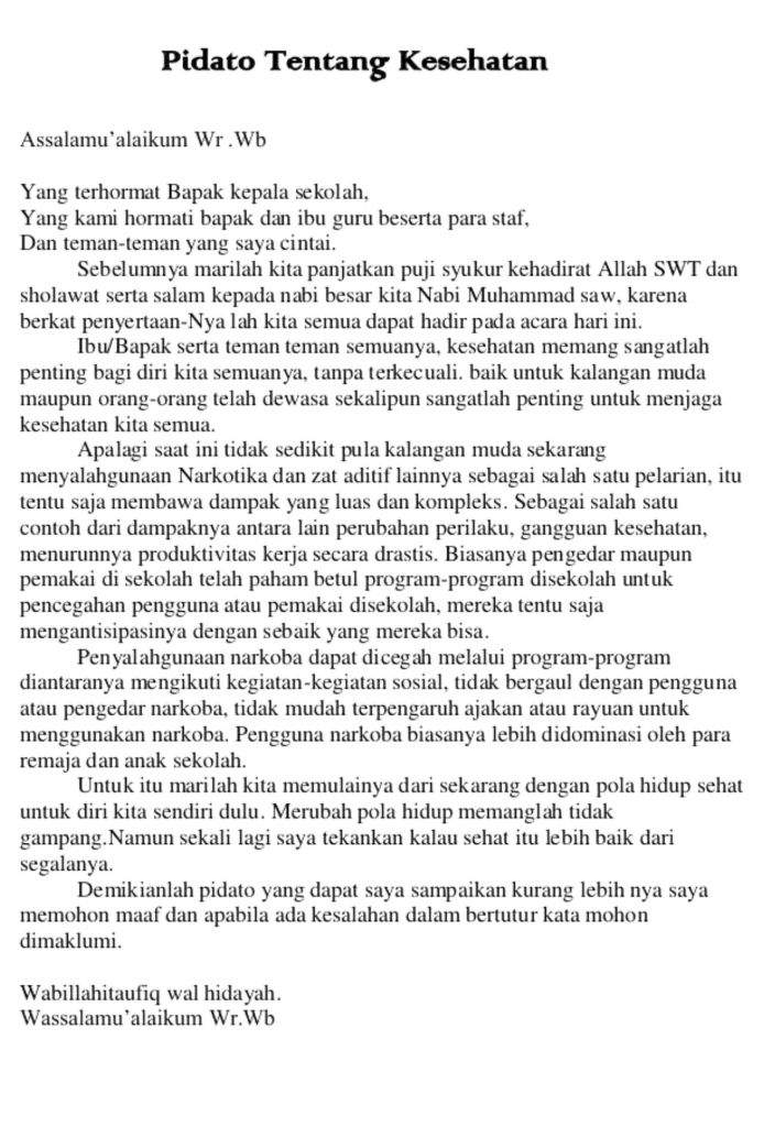 Detail Gambar Teks Pidato Nomer 19