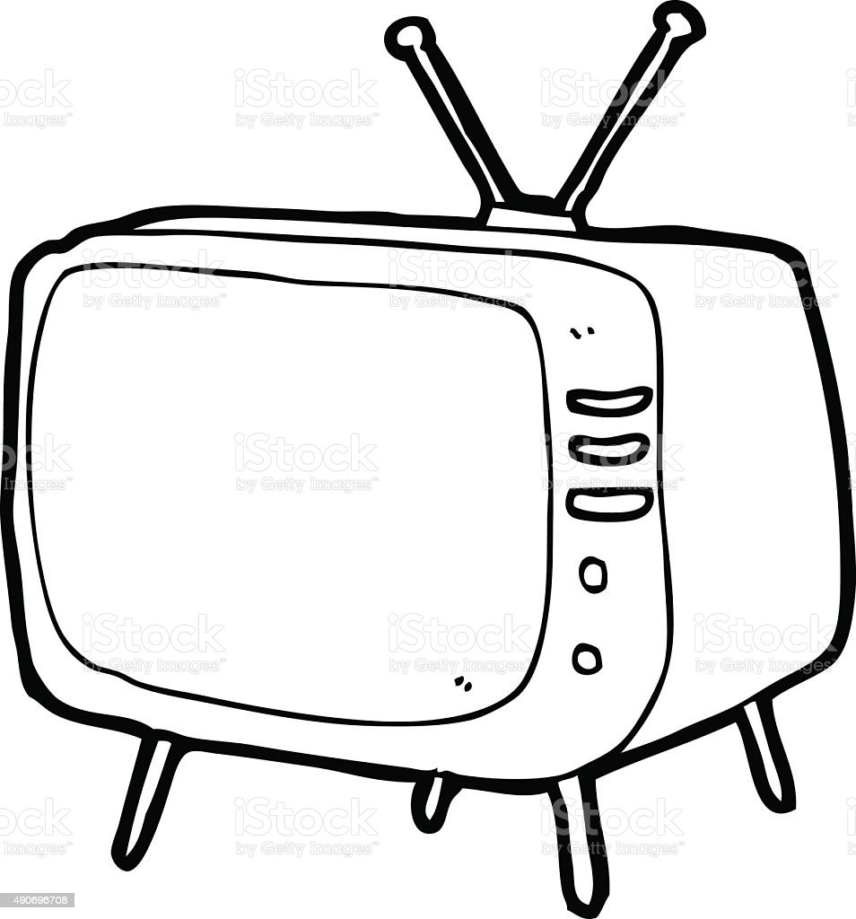 Detail Gambar Televisi Kartun Hitam Putih Nomer 20