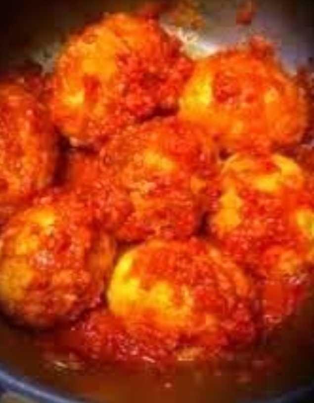 Detail Gambar Telur Balado Nomer 41