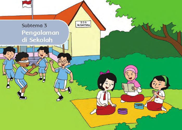 Detail Gambar Tema Anak Sekolah Mi Nomer 16