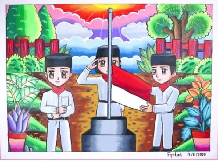 Detail Gambar Tema Hari Kemerdekaan Indonesia Nomer 9