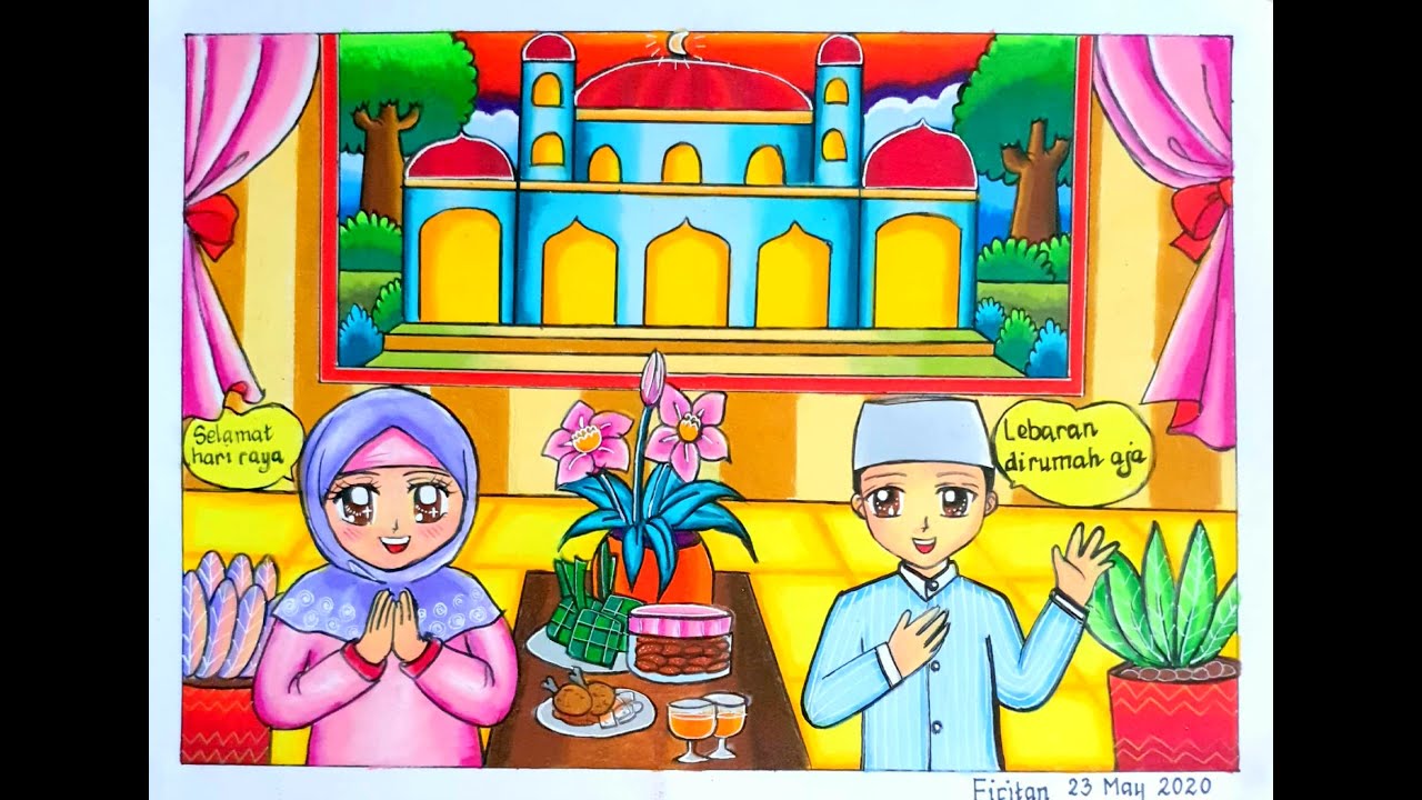 Detail Gambar Tema Idul Fitri Nomer 4