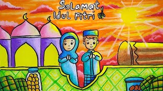 Detail Gambar Tema Lebaran Nomer 6