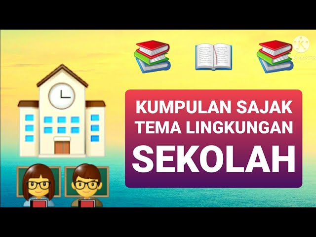 Detail Gambar Tema Lingkungan Sekolah Nomer 48