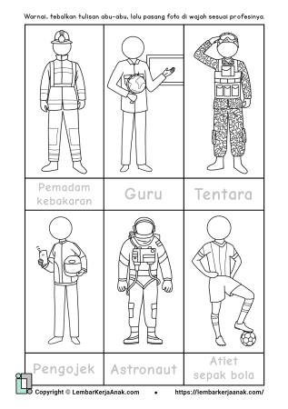 Detail Gambar Tema Pekerjaan Untuk Paud Nomer 4