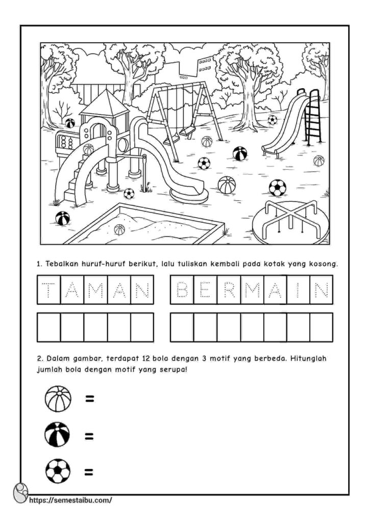 Detail Gambar Tema Rekreasi Paud Nomer 11