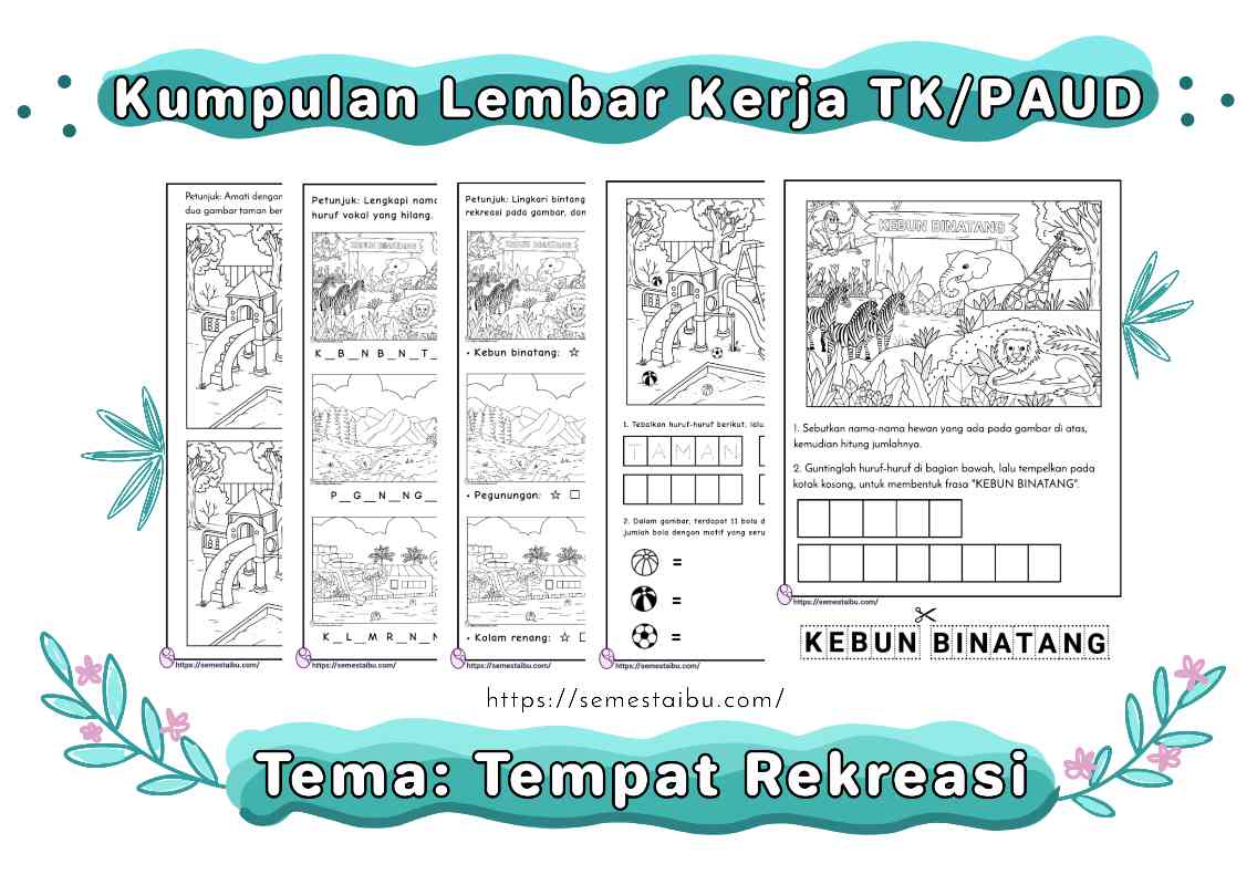 Detail Gambar Tema Rekreasi Untuk Anak Tk Nomer 11