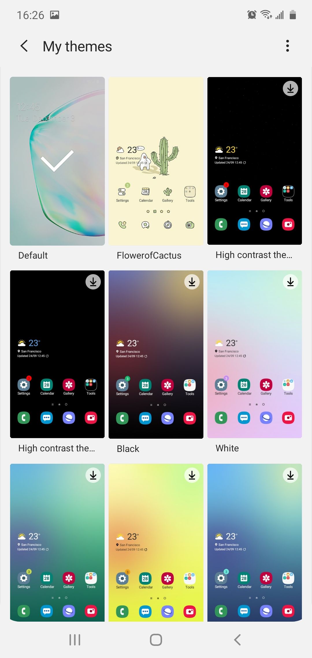 Detail Gambar Tema Samsung Nomer 15