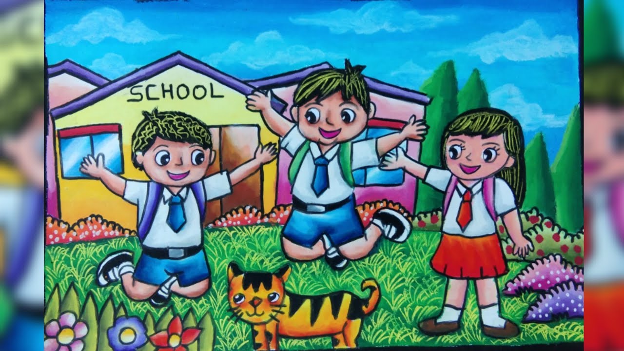 Detail Gambar Tema Sekolah Nomer 10