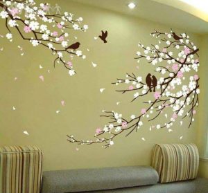 Gambar Tembok Bunga Sakura - KibrisPDR