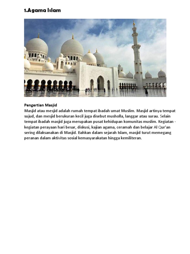 Detail Gambar Tempat Ibadah Islam Nomer 53