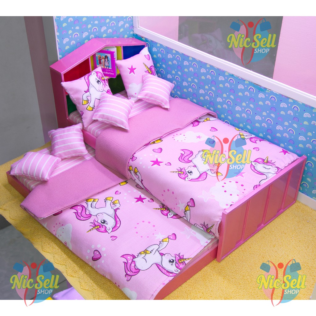 Detail Gambar Tempat Tidur Barbie Nomer 15