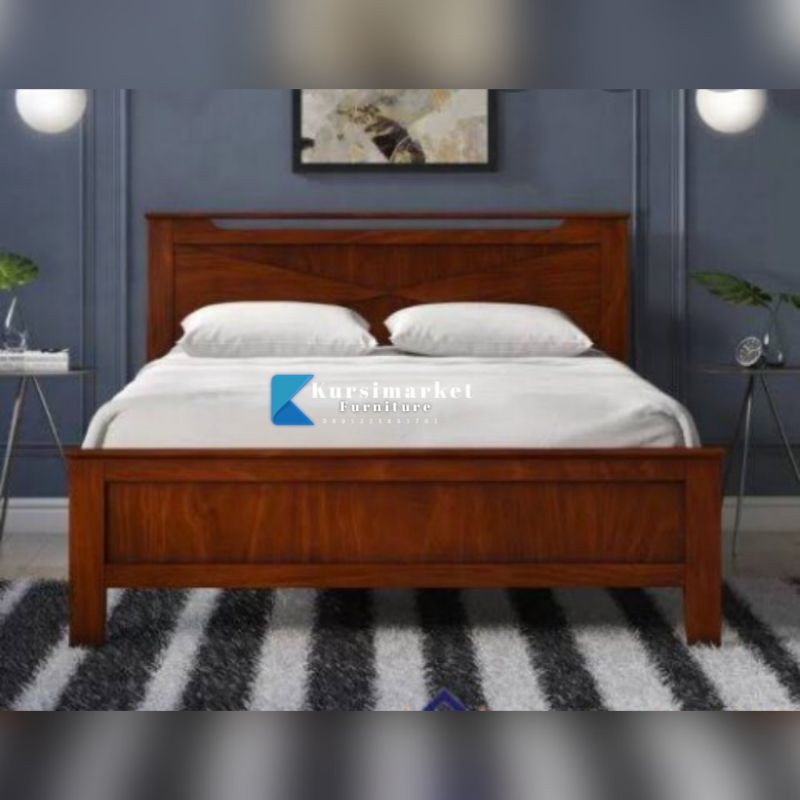 Detail Gambar Tempat Tidur Kayu Jati Nomer 22