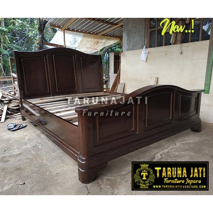 Detail Gambar Tempat Tidur Kayu Jati Nomer 8