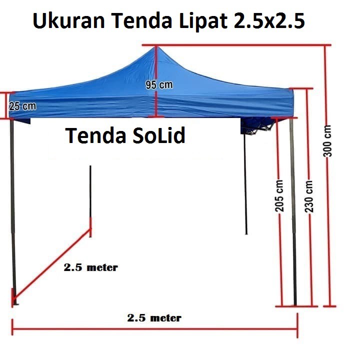 Detail Gambar Tenda Dan Ukuranya Nomer 3